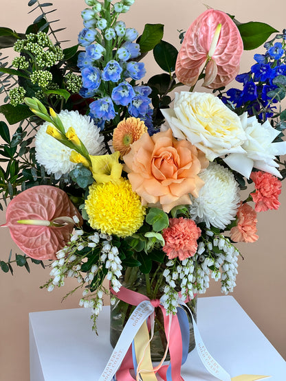 Bluebird-Flower-Delivery-Gold-Coast-Florist-Flowers Gold Coast-Beautifully Wrapped-Mini-https://www.flowersgoldcoast.com.au-best-florist