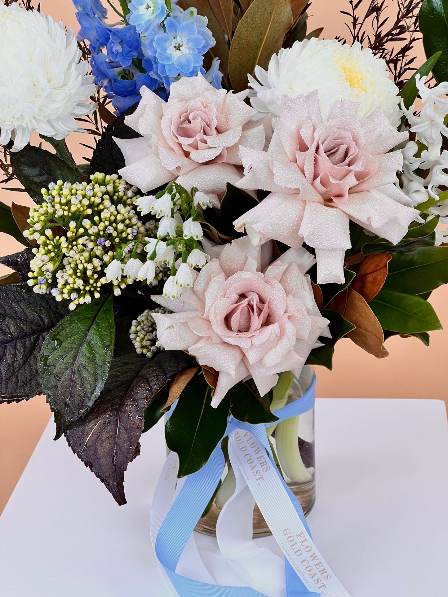 Moonlight-Flower-Delivery-Gold-Coast-Florist-Flowers Gold Coast-Beautifully Wrapped-https://www.flowersgoldcoast.com.au-best-florist