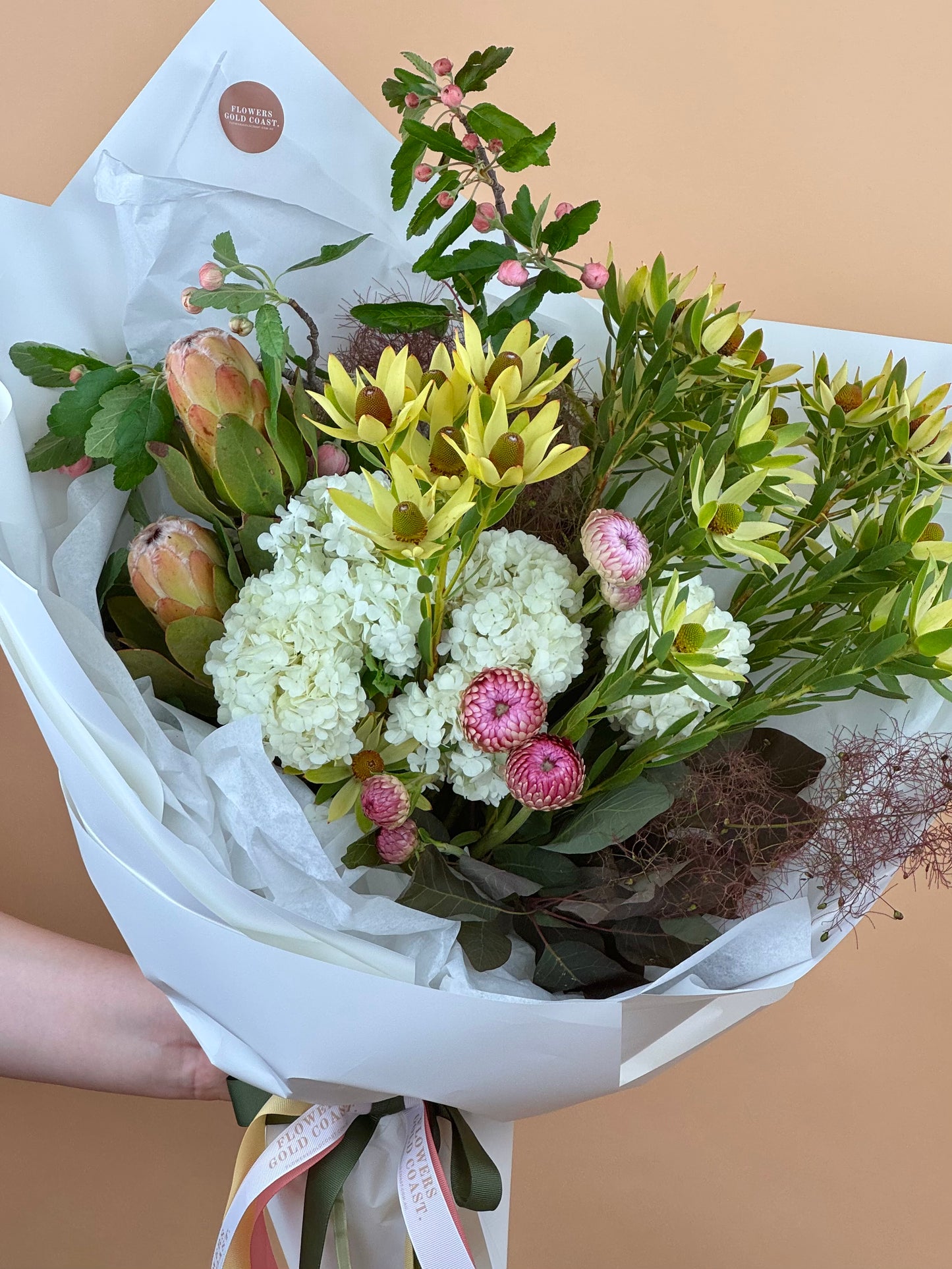 The Local's Pick-Flower-Delivery-Gold-Coast-Florist-Flowers Gold Coast-Beautifully Wrapped-Mini-https://www.flowersgoldcoast.com.au-best-florist