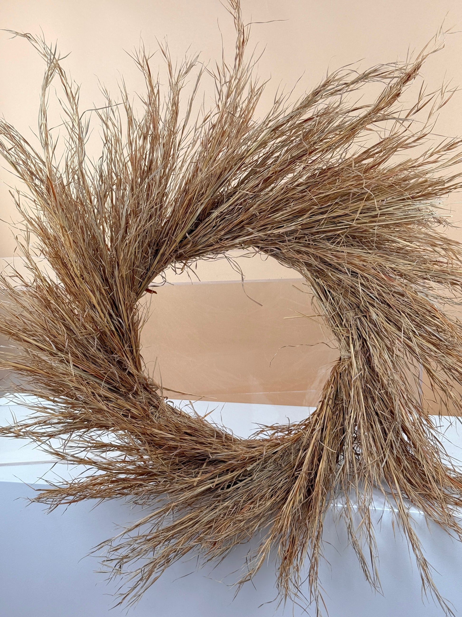 Dried Christmas Wreaths-Flower-Delivery-Gold-Coast-Florist-Flowers Gold Coast-Dried Full Grass-https://www.flowersgoldcoast.com.au-best-florist