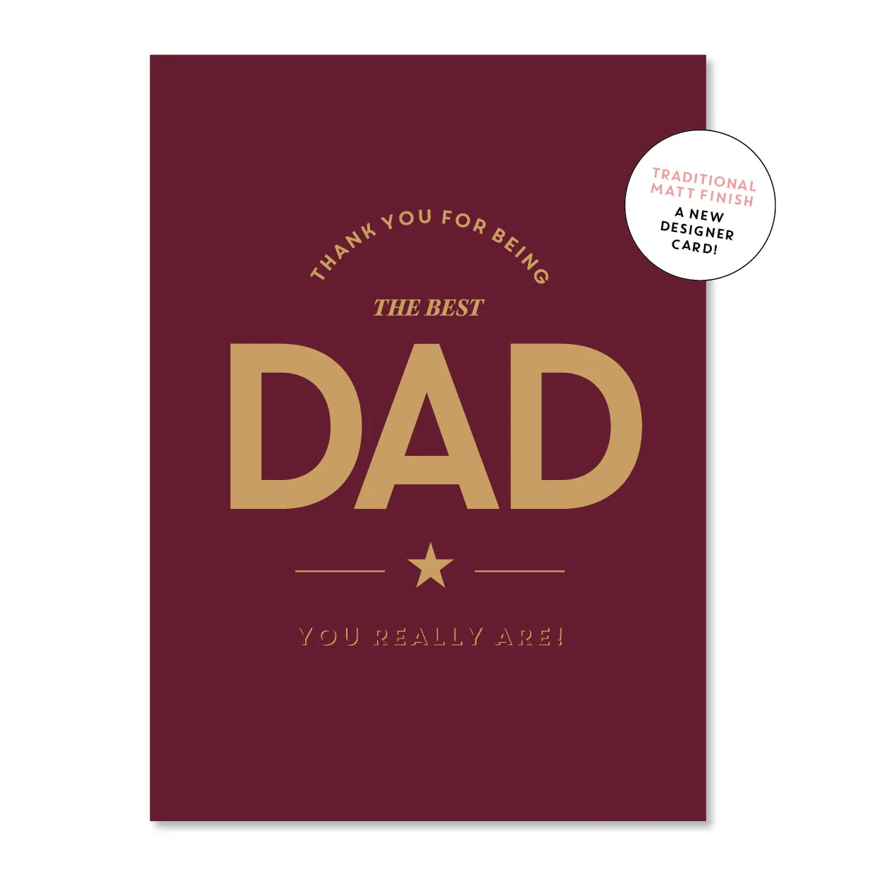 Greeting Cards-Flower-Delivery-Gold-Coast-Florist-Willow & White Stationery-Thank you for being the best dad-https://www.flowersgoldcoast.com.au-best-florist