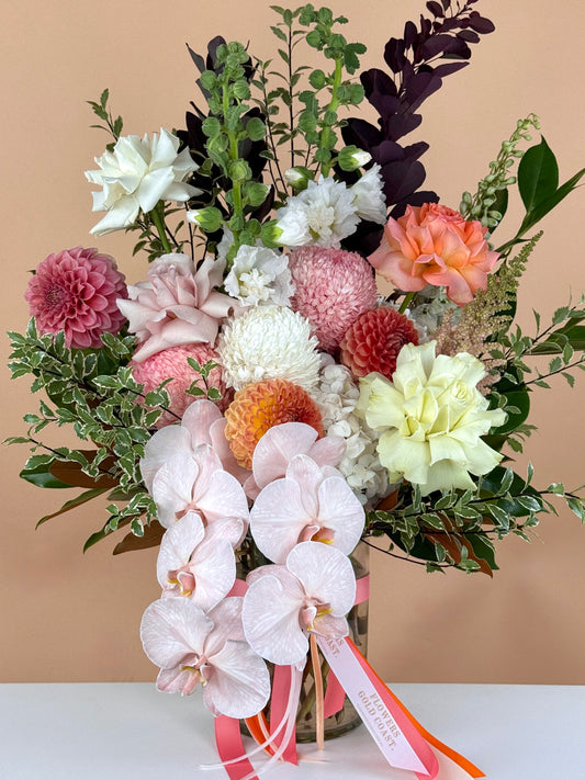 Madame De Pompadour-Flower-Delivery-Gold-Coast-Florist-Flowers Gold Coast-Pastel Pink & White-https://www.flowersgoldcoast.com.au-best-florist