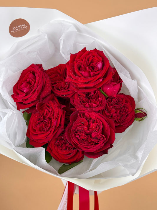 Valentine Garden Roses-Flower-Delivery-Gold-Coast-Florist-Flowers Gold Coast-https://www.flowersgoldcoast.com.au-best-florist