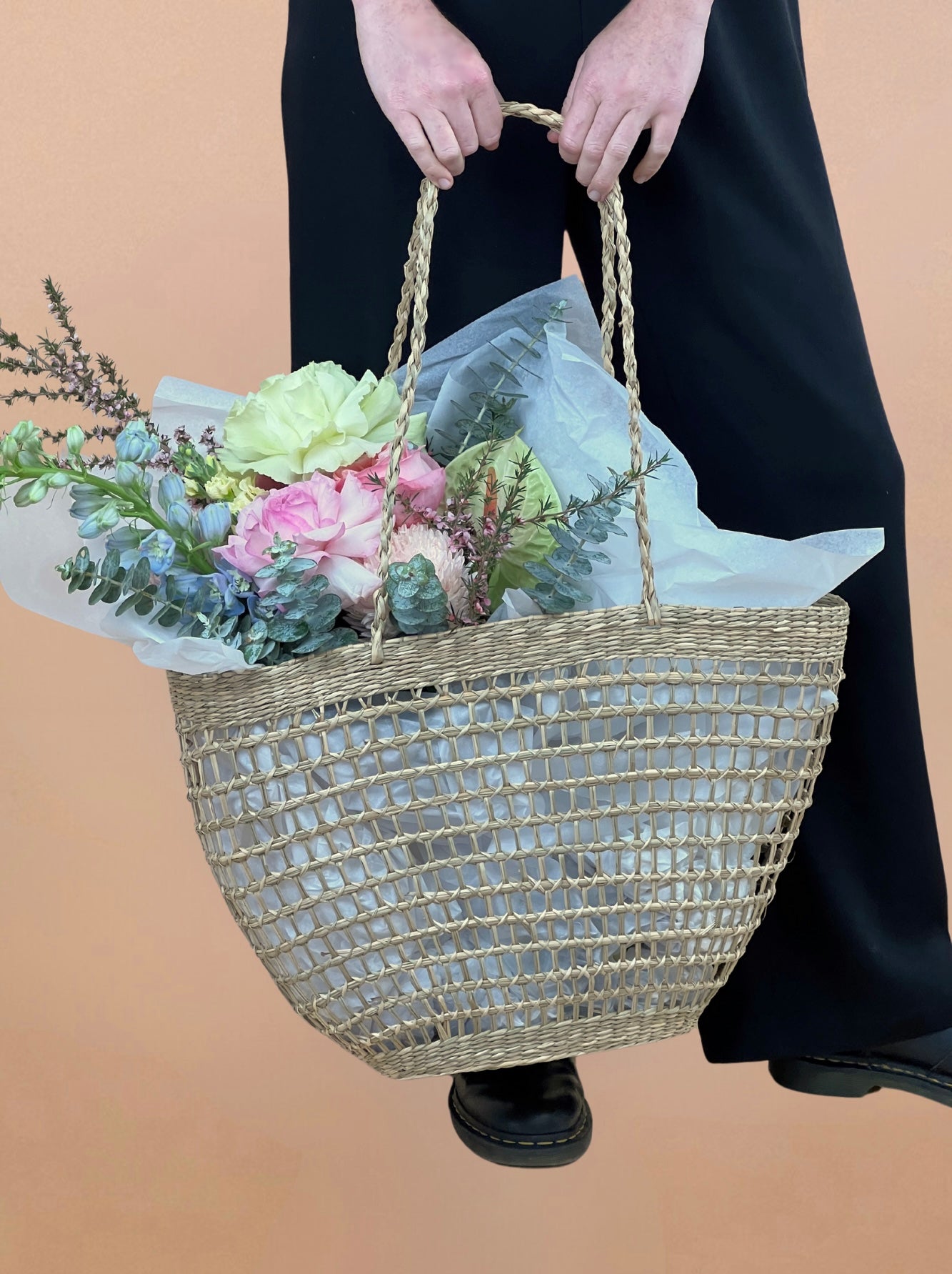 Your Basket - Hamper made with love by Flowers Gold Coast www.flowersgoldcoast.com.au the Gold Coast's best Florist - Same Day Flower Delivery