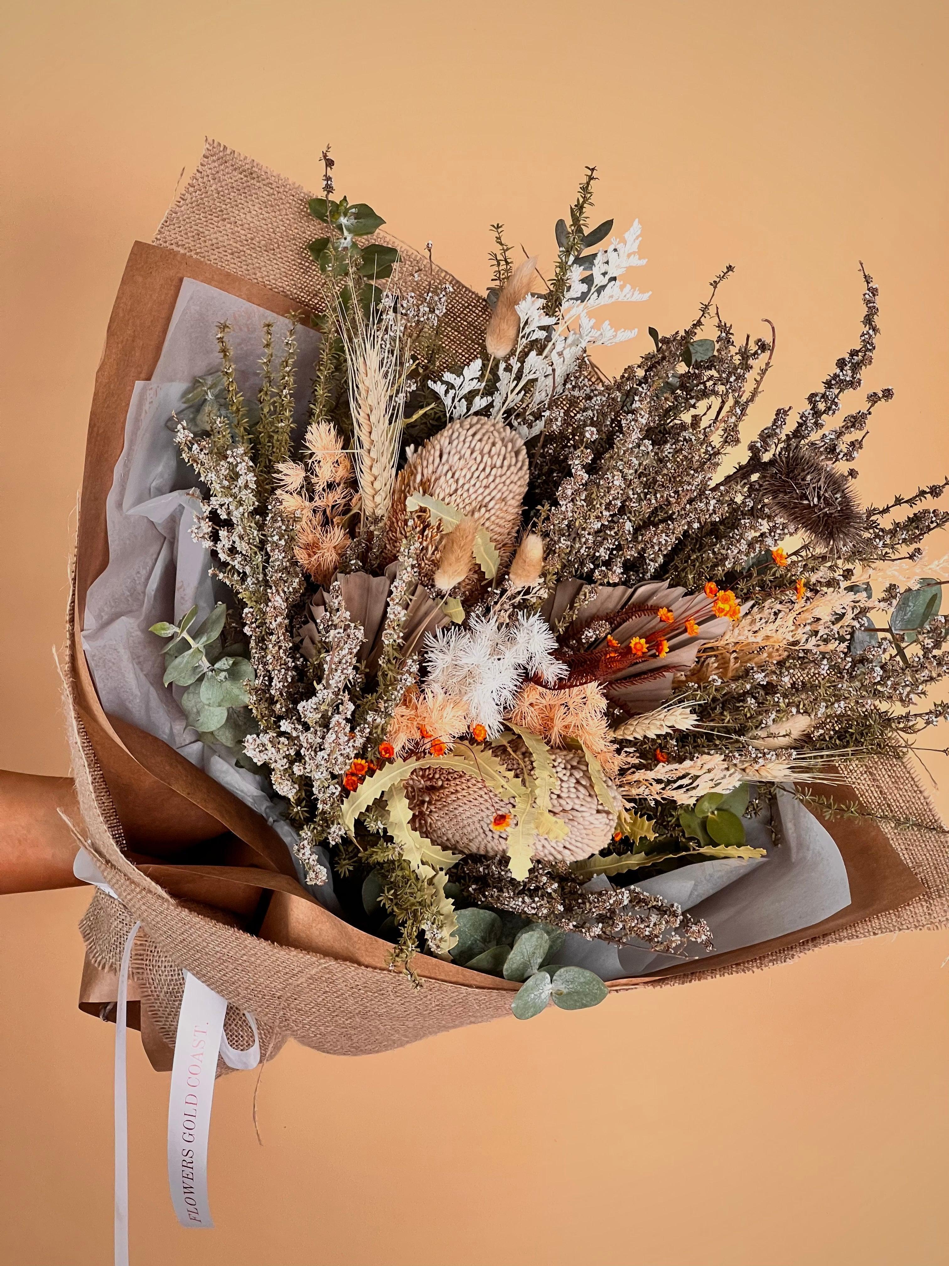 Dried bouquet store